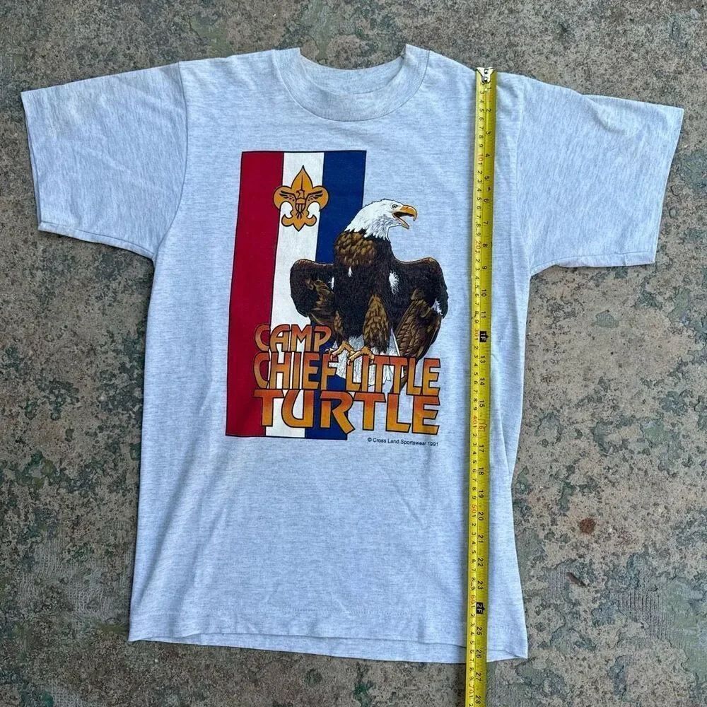 1980’s Camp Chief Little Turtle Single Stitch Vintage Shirt